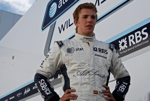Dani Clos con Williams F1