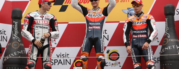 Podio de MotoGP