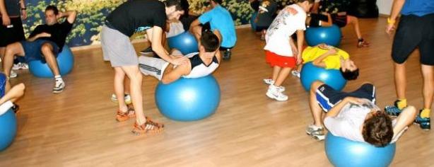 Momento del entrenamiento con el CEVEP
