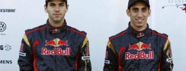 Jaime Alguersuari y Sebastien Buemi