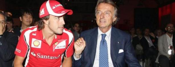 Fernando Alonso y Luca di Montezemolo/ lainformacion.com/ EFE
