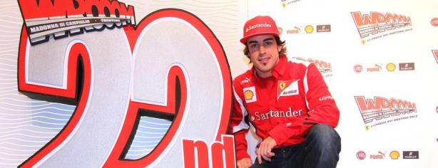 Fernando Alonso durante el Wrooom