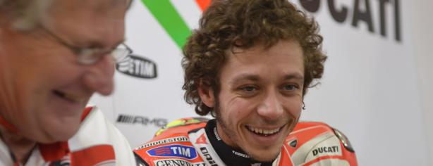 Jeremy Burgess y Valentino Rossi/ Ducati