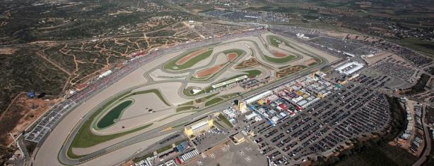 Vista del circuito de Cheste