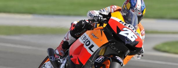 Dani Pedrosa en Indianápolis/ Repsolmedia