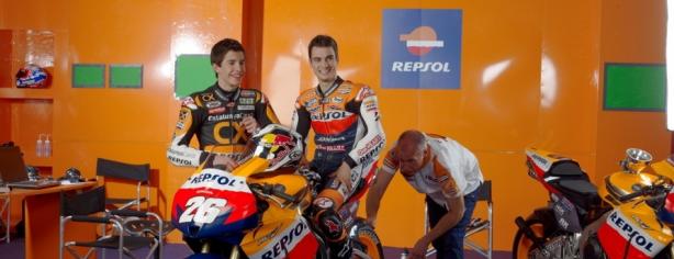 Dani Pedrosa y Marc Márquez/ repsol