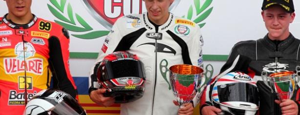 Podium de la EJC de Silverstone