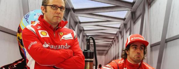 Stefano Domenicali y Fernando Alonso/ lainformacion.com/ Getty Images