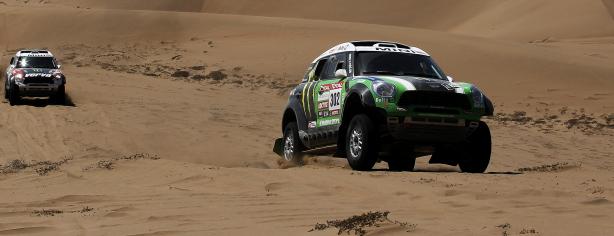 Los MINI están mostrándose muy fiables en el Dakar