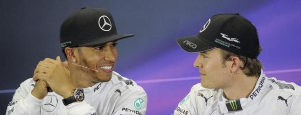 Hamilton y Rosberg/ lainformacion.com
