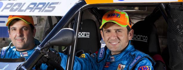 Isidre Esteve en su buggy