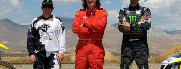 Ken Block y James May