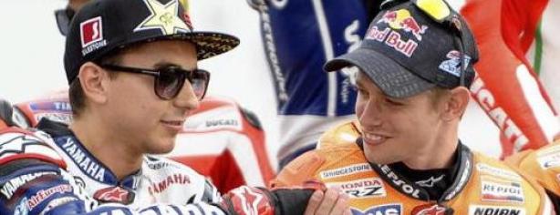 Jorge Lorenzo y Casey Stoner/ lainformacion.com/ EFE