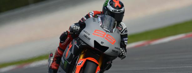 Jorge Lorenzo en Sepang/ Yamaha