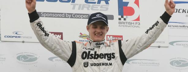 Marcus Ericsson en la F3