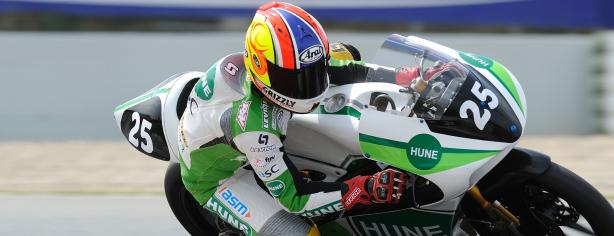 Maverick Viñales durante su etapa en el CEV