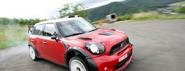 Los MINI durante los test de Alemania