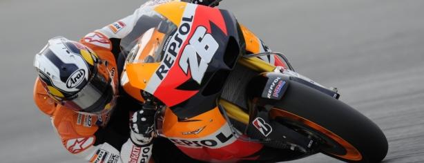 Dani Pedrosa en los últimos entrenamientos de Sepang