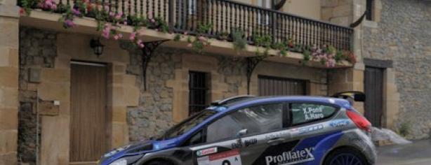 Xavi Pons en el Rallie Cantabria Infinita
