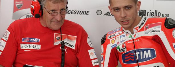 Rossi y Jeremy Burgess