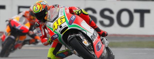 Valentino Rossi en Le Mans