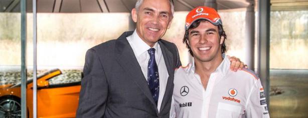 Sergio Pérez y Martin Whitmarsh/ McLaren