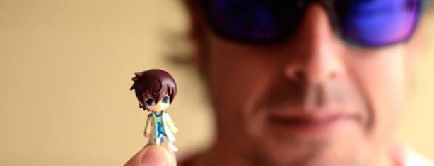 Tomita y Fernando Alonso/ Instagram