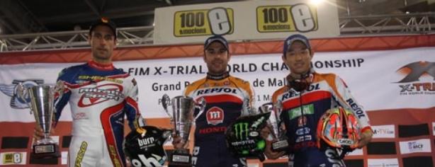 Toni Bou en lo más alto del podio en Mallorca