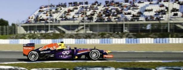 Sebastian Vettel en Montmeló/ lainformacion.com/ EFE