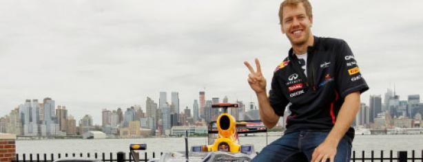 Sebastian Vettel en Nueva Jersey