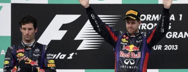 Sebastian Vettel y Mark Webber/ lainformacion.com