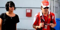 Fernando Alonso y Raquel del Rosario/ lainformacion.com