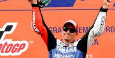 Jorge Lorenzo tras su victoria en Catalunya/ lainformacion.com