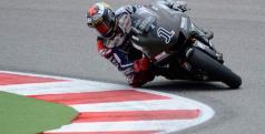 Jorge Lorenzo con la YZR M1 en Misano