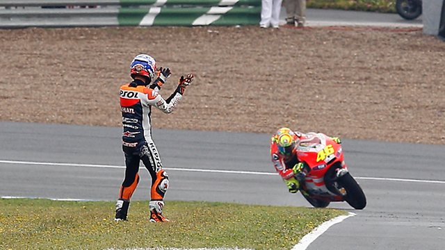 Stoner aplaude a Rossi
